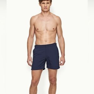 Orlebar Brown Bulldog navy blue Swim Shorts sz 32